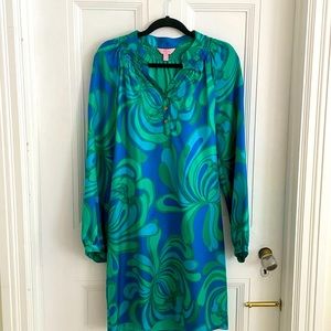 Lilly Pulitzer Silk Belted Dress